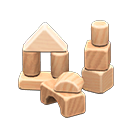 In-game image of Wooden-block Toy
