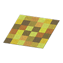 In-game image of Yellow Blocks Rug