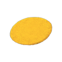 In-game image of Yellow Medium Round Mat