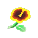 In-game image of Yellow Pansies