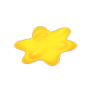In-game image of Yellow Star Rug