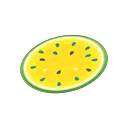In-game image of Yellow Watermelon Rug