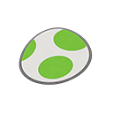 In-game image of Yoshi's Egg Rug