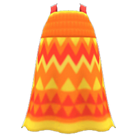 In-game image of Zigzag-print Dress