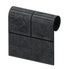 Picture of Black Botanical-tile Wall