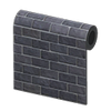 Picture of Black-brick Wall