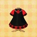 Picture of Black-velvet Dress