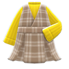 Picture of Checkered Jumper Dress