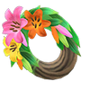 Picture of Fancy Lily Wreath