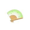 Picture of Grass-green Folding Fan