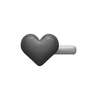 Picture of Heart Hairpin
