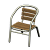 Picture of Metal-and-wood Chair