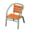 Picture of Metal-and-wood Chair