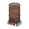 Picture of Oil Barrel Bathtub