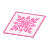 Picture of Pink Hawaiian Quilt Rug