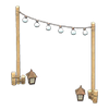 Picture of Plain Party-lights Arch