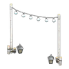 Picture of Plain Party-lights Arch