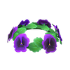 Picture of Purple Pansy Crown