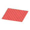 Picture of Red Dotted Rug