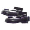 Picture of Shiny Bow Platform Shoes