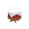 Picture of Small Covered Round Table
