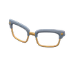 Picture of Squared Browline Glasses