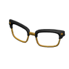 Picture of Squared Browline Glasses