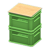 Picture of Stacked Bottle Crates