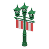 Picture of Street Lamp With Banners