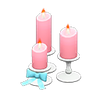 Picture of Wedding Candle Set