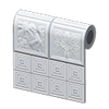 Picture of White Botanical-tile Wall