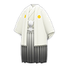 Picture of White Hakama With Crest