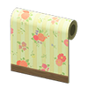 Picture of Yellow Flower-print Wall