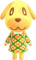 In-game image of Goldie