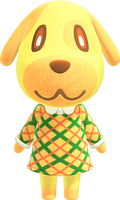 goldie animal crossing stuffed animal