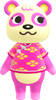 Animal Crossing villager Pinky